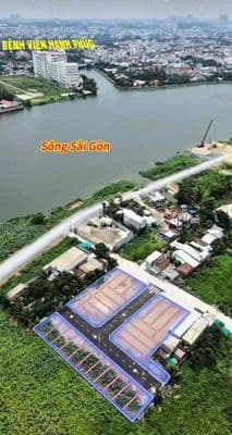 2.8 tỷ ĐẤT 1 sẹc ngay sát sông SÀI GÒN. APĐ.Q12. ĐƯỜNG 7m.
