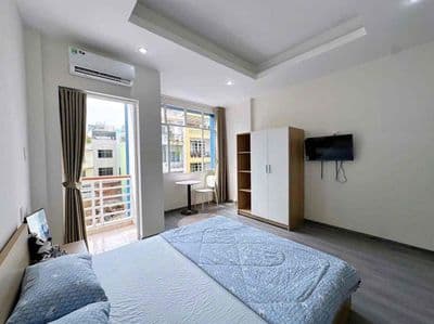 Mới 100% Căn 35M2 Ban công thoáng full nội thất mới gần chợ Bà Chiểu