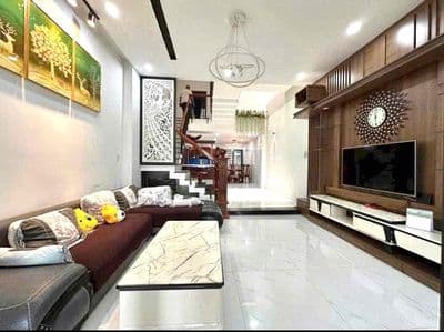 Cho thuê nhà 3 tầng đường 10m5 mai chí thọ full nội thất
