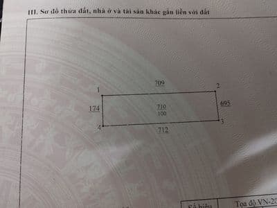 Bán đất thổ cư 100%, đường nhựa 5m