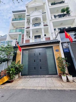 5x20 4 lầu 5pn hẻm xe tải thông Bùi Quang Là P12 Gò Vấp