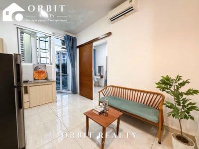 Căn hộ 1 phòng ngủ ngay bùi đình túy full nội thất thang máy hầm xe !
