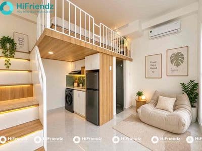 Cho thuê phòng luxury máy giặt riêng gần đh văn lang - công nghiệp