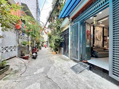 Nhà có pn trệt - căn góc 2 mặt thoáng - gần lotte nguyễn văn lượng