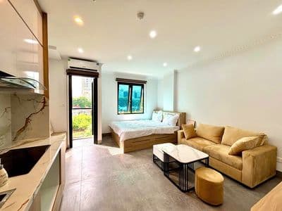 Khai Trương 50 căn hộ studio giặt sấy riêng, gần view lotte mall