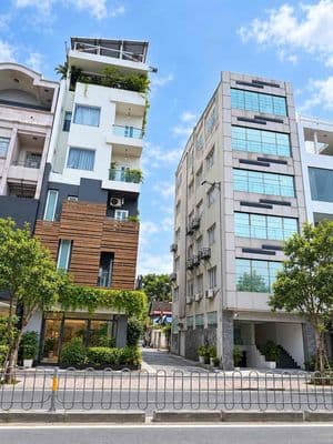Cho thuê nhà đường khánh hội, quận 4 – hầm + 5 lầu