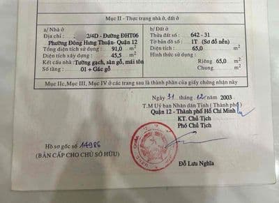 Nhà mới – đông hưng thuận 06, q.12 giảm 100 triệu – còn 4,x tỷ