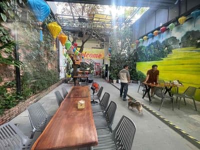 Cho thuê nhà sân vườn 3 tầng mt chế lan viên