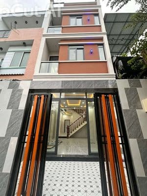 Nhà mới . phường phú định dt 89 m2