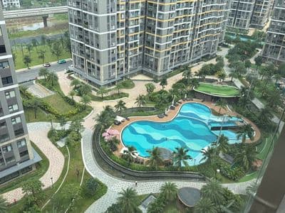 Cho thuê căn hộ 2pn+ 69m2 gloryhieghts tòa gh1 view hồ bơi