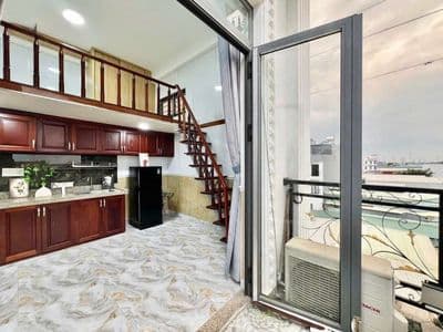 Duplex gác lửng – full nội thất – có thang máy | gần aeon tân phú