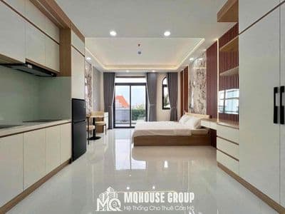 Căn hộ mini ban công full nội thất-gần học viện hàng không cộng hoà