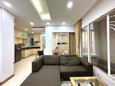 1PN + 1PK 50m2 - Dọn phòng, dịch vụ free_Thang máy_Khu Phan Xích Long