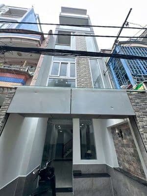 Nhà 1 Trệt lửng 2 lầu sân thượng 3,2x10m 3 Phòng 4 wc hẻm 53 Bông Sao