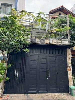 cho thuê nhà Hẻm 8 mét trục Lê Đức Thọ(Gần Trường Võ thị sáu) 5x19