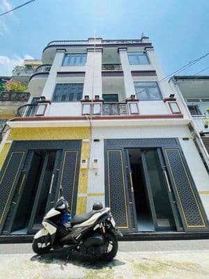 Cho thuê nhà mới - hẻm xe hơi - gần chợ bà chiểu