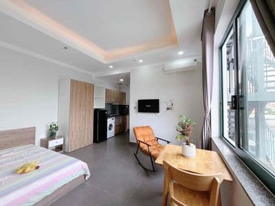 chính chủ cho thuê căn hộ 1pn studio full nội thấy trung tâm quận 10