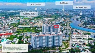 Cho thuê căn hộ Conic Boulevard, 84.32m2, 2PN, 6.5tr/tháng