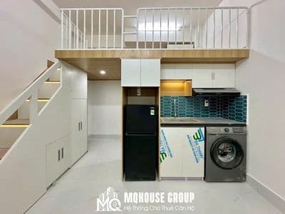 CH duplex mới 100% sát gò vấp gần đh NTTU,VLU thang máy, m_giặt riêng!