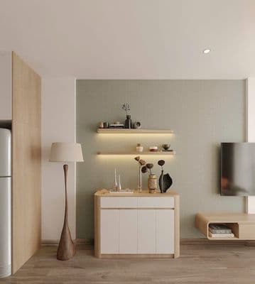 Cần cho thuê Âu Cơ Tower 90m2 3PN 2WC.Giá ưu đãi 12tr/tháng - nhà đẹp