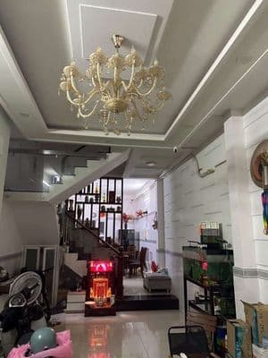 Nhà mới kdc bình phú 4x16 1 trệt 3 lầu 5apN