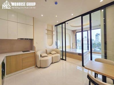 1PN Full nội thất New 100%_KDC yên tĩnh_gần trung tâm -Thiết kế Luxury