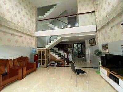 cho thuê nhà 1 trệt 1 lững 2 lầu Thạnh lộc 19 đường xe tải