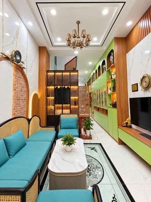 Nhà đẹp 3 tầng huong lộ 2 hẻm xe tải 72m2 ,6ty nhỉnh