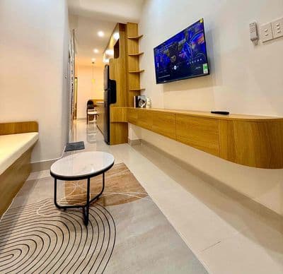 Dt 40m2 -full nội thất -Ngay Chân Cầu Bông-giáp quận 1
