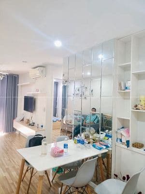Cho thuê căn Diamond Riverside diện tích full nội thất giá 10 triệu