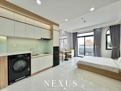 Studio thoáng mát full nội thất ngay emart phan huy ích