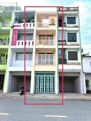 Nhà MTKD Tân Hương.Tân Phú.DT:4 X 17 4Lầu 6PN 4WC