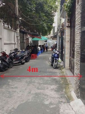 HXH thông 4m. 174m2. 6x15m. Chung vách Etown