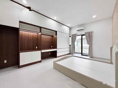 CHDV full nội thất 1pn ban công, cửa sổ mới 100% ngay Bảy Hiền