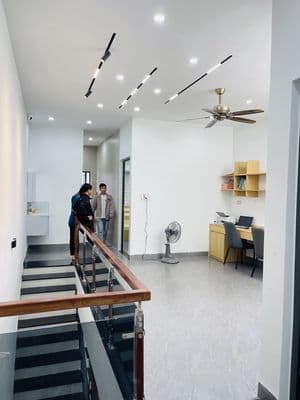 Bán nhà 2 tầng mới đường 7,5m Kiều Sơn Đen - Hòa xuân - Hướng Bắc
