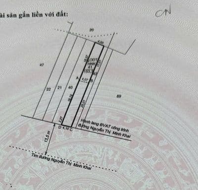 Đất thổ cư Nguyễn Thị Minh Khai