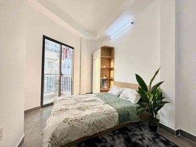 Studio ban công đẹp – hẻm ô tô – ngay nguyễn xí – full nội thất