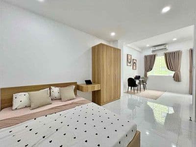 Căn hộ tách bếp ban công full nội thất lê quang định, bình thạnh