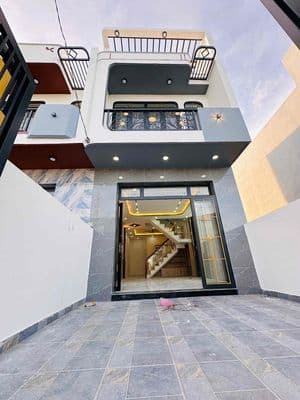 Nhà mới hoàn thiện - ngã 3 tân kim