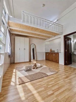 Cho thuê căn hộ giá rẻ - full nt cửa sổ trời gần ga t3 - etown cộng ho