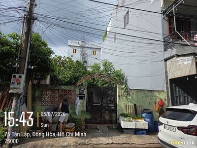 Bán nhà đất 150m² Đông Hòa, Dĩ An sát Làng ĐHQG TP. HCM, Metro số 1