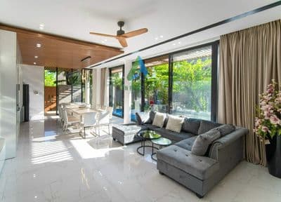 Cho thuê villa có hồ bơi 4pn nội thất cao cấp ngay san bay 70tr/th
