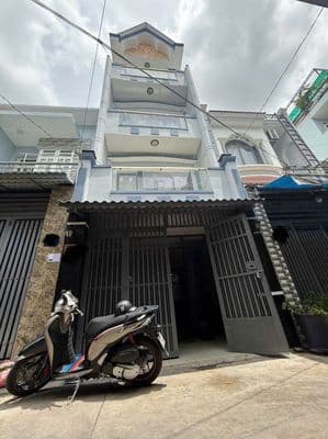 Cho thuê nhà miếu bình đông - lê văn quới - 12triệu - 4pn - hẻm xe hơi