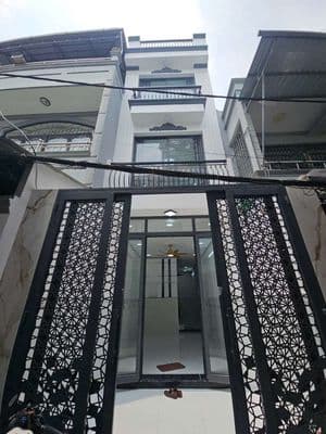 Nhà mới nở hậu 4 Tầng gần mặt tiền Nguyễn Duy P9 Q8