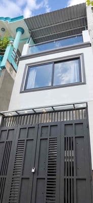 33m2(3x11), 3 tầng, hẻm xe hơi thông, sát MT Văn Thân Q6