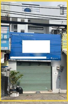 Nhà cho thuê mặt tiền đường trương phước phan 4x14m 1l