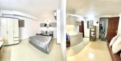 1PN Tách bếp cửa sổ lớn, Quận 3 Giáp Phú Nhuận