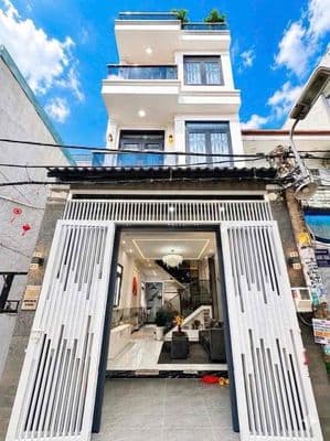 Bán Nhà 3 Lầu Hẻm Xe Hơi Huỳnh Tấn Phát - Nhà Bè GIÁ 5TỶ850