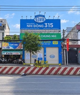 Cho thuê mặt bằng đường huỳnh tấn phát , diện tích 8 x 30
