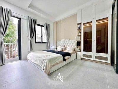 Khai trương phòng 45m2 full nội thất tách bếp gần Hutech